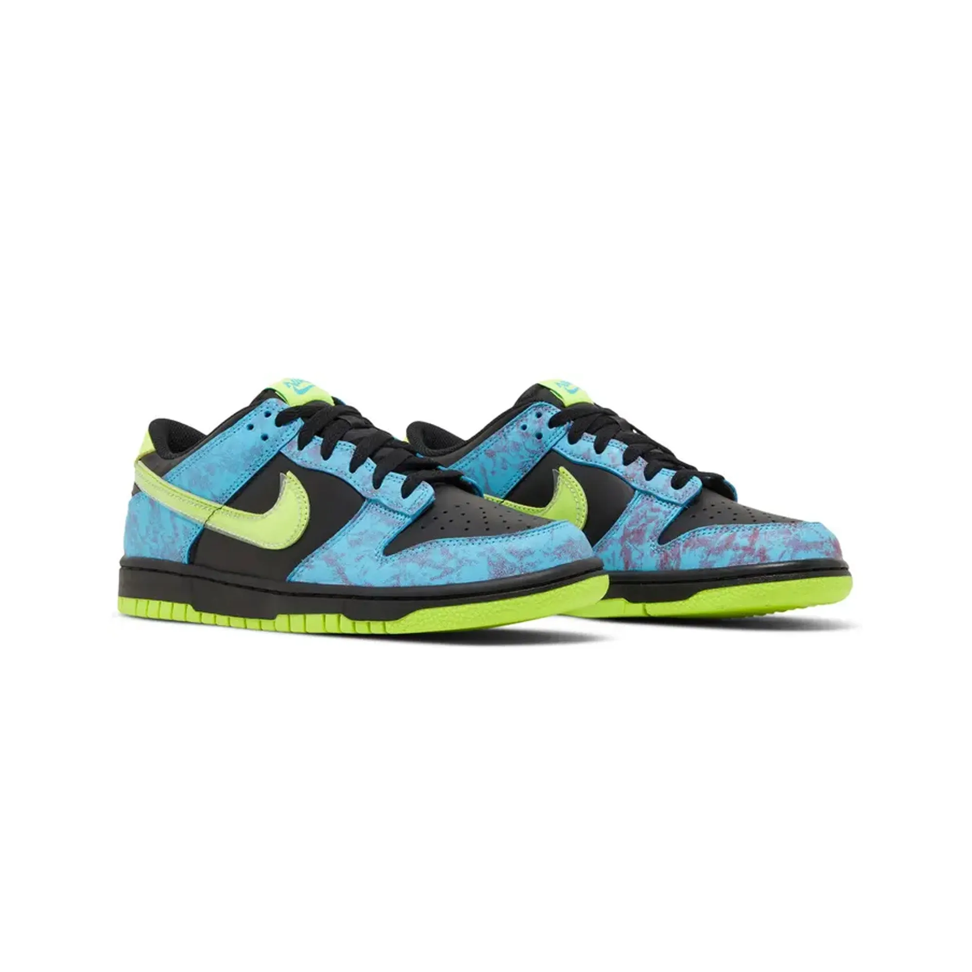 Shock Diffusing Nike Dunk Low SE 'Acid Wash Baltic Blue Volt' GS (2023)