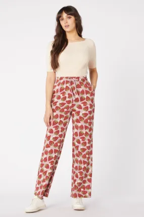 Strawberry & Daisy Track Pant Cooling Fabric Quick Movement Wear