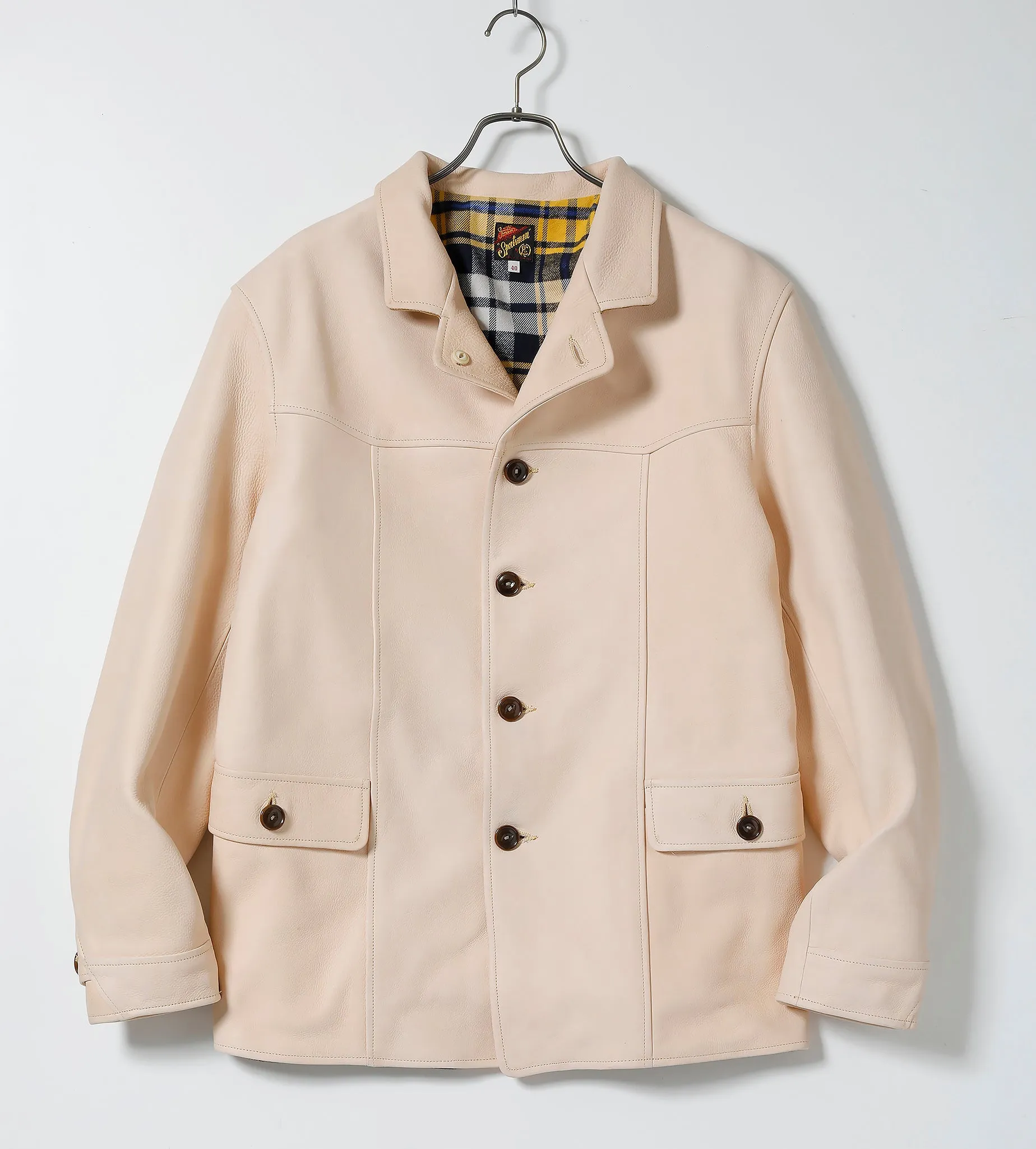 Torpedo Jacket - Natural Bonded Edge Finish QuickAccess Pockets
