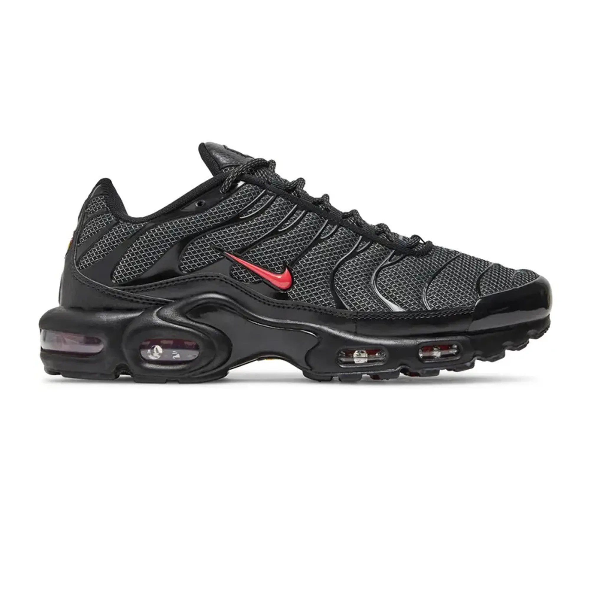 Nike Air Max TN Plus 'Metal Mesh Black Red' (2021) Thermoplastic Polyurethane Plate