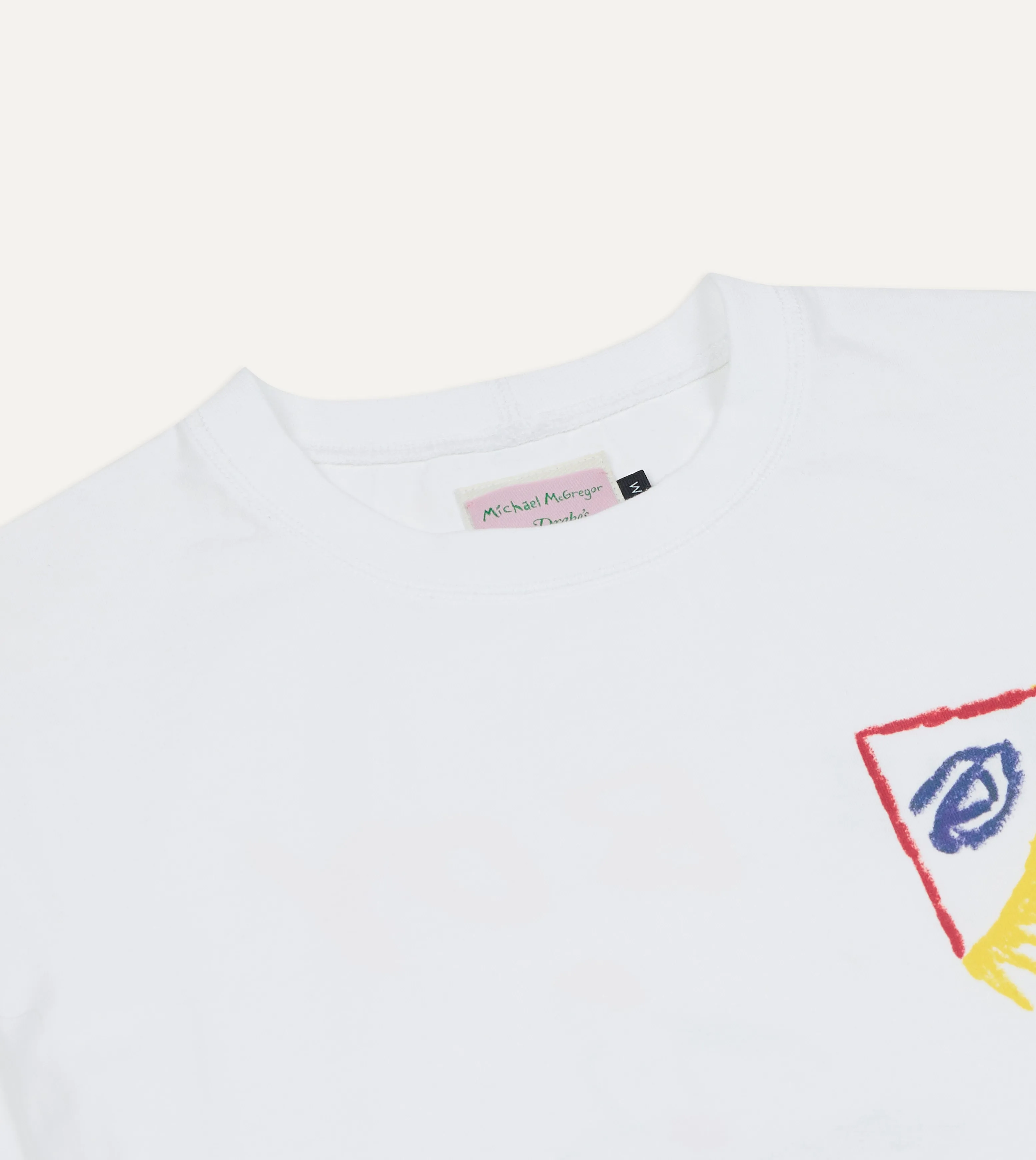 Michael McGregor for Drake's Dolphin T-Shirt Classic Layer Wear