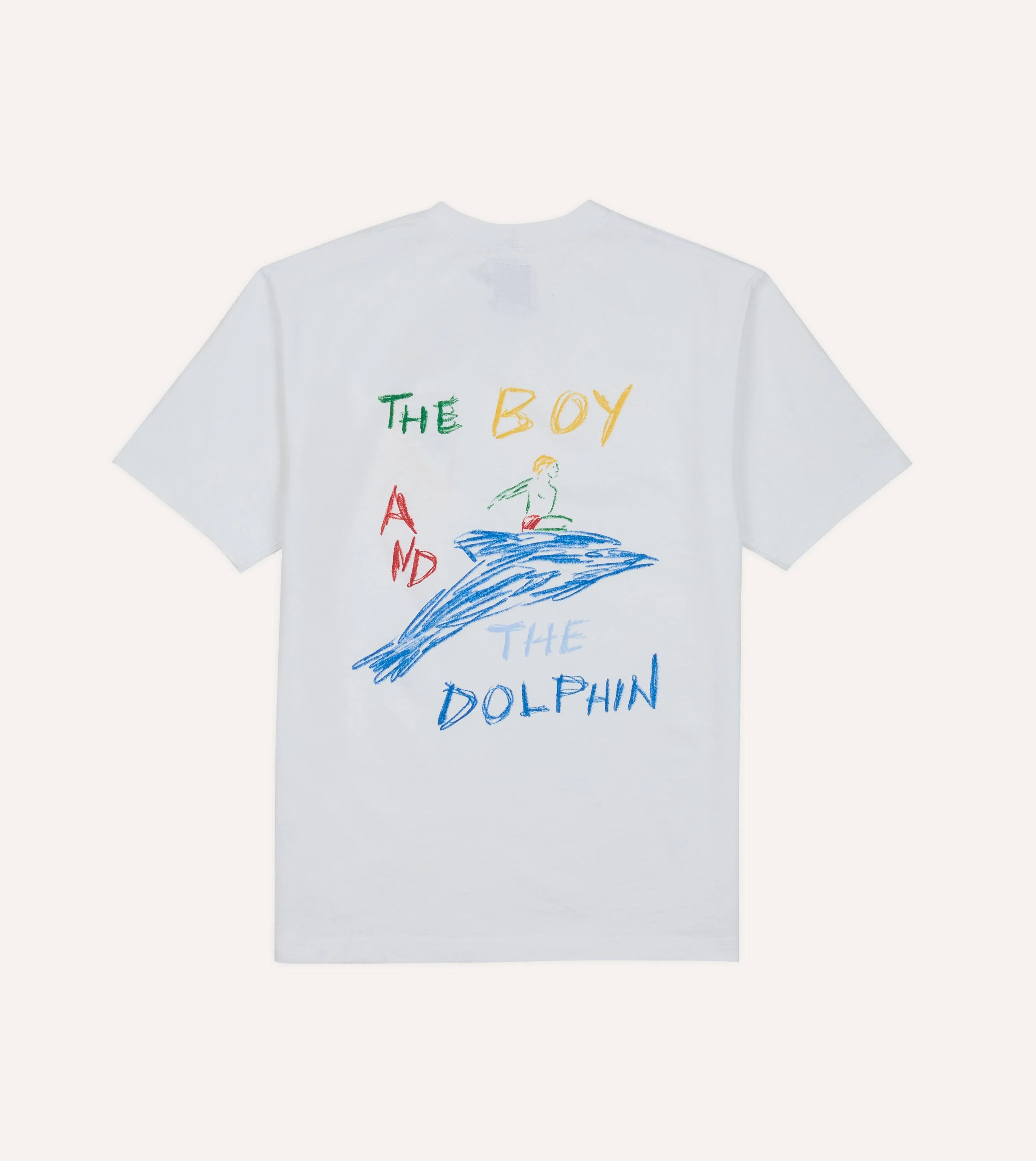 Michael McGregor for Drake's Dolphin T-Shirt Cozy Wear Design