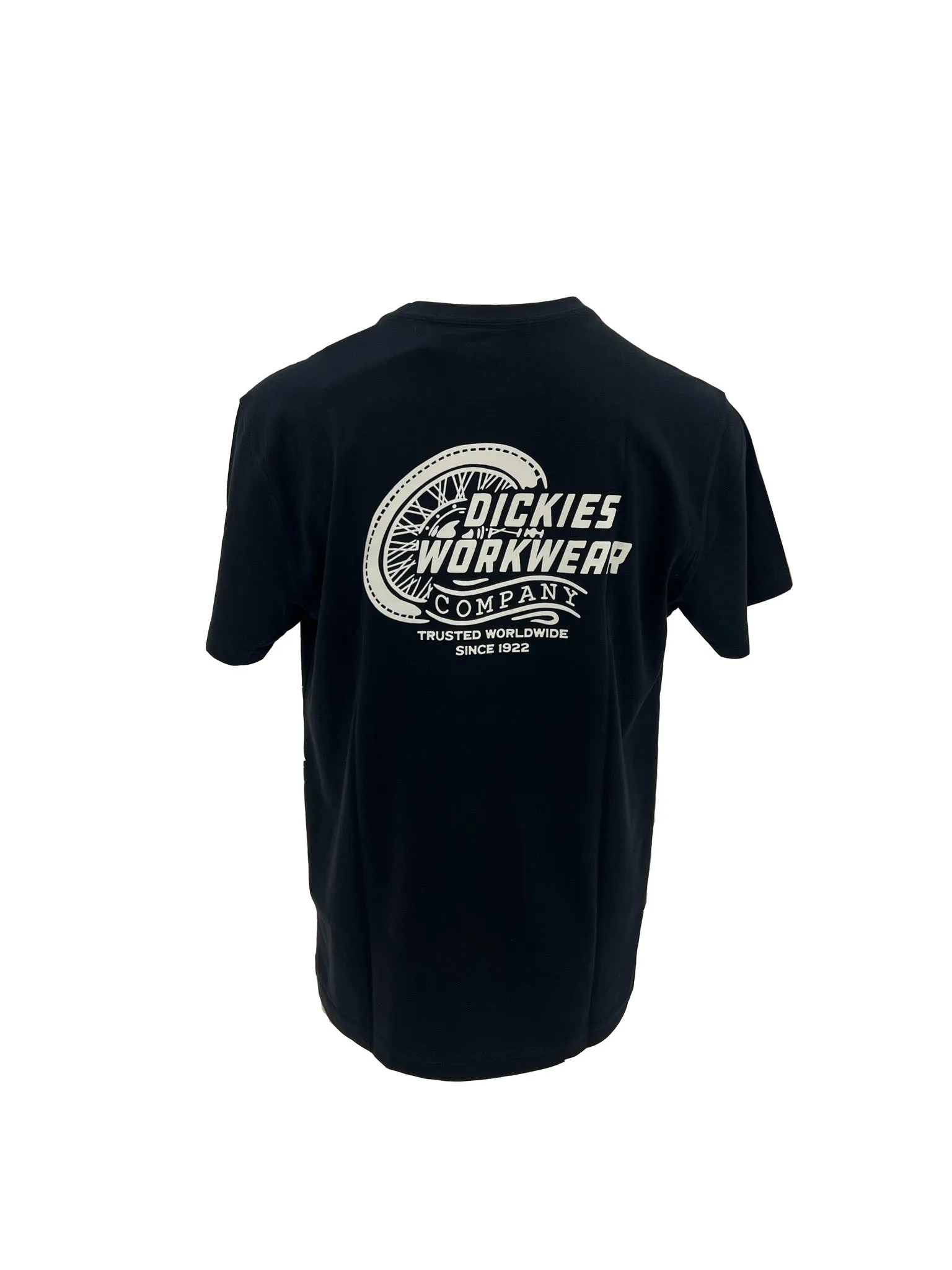 High Speed Short Sleeve Tee Black MicrofiberTech DurableCollarStays