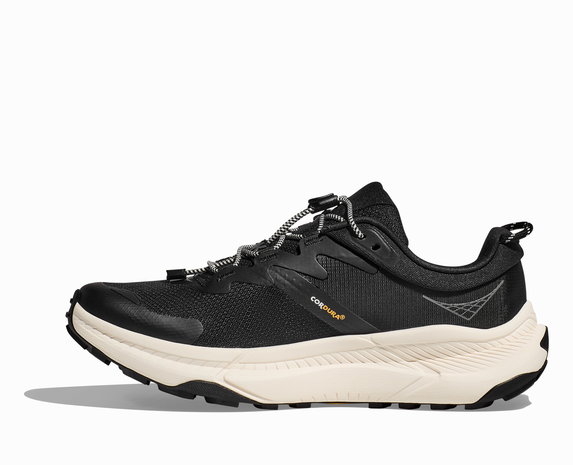 HOKA TRANSPORT BLACK/WHITE WOMEN'S MEDIUM bead - embellished - design shoes