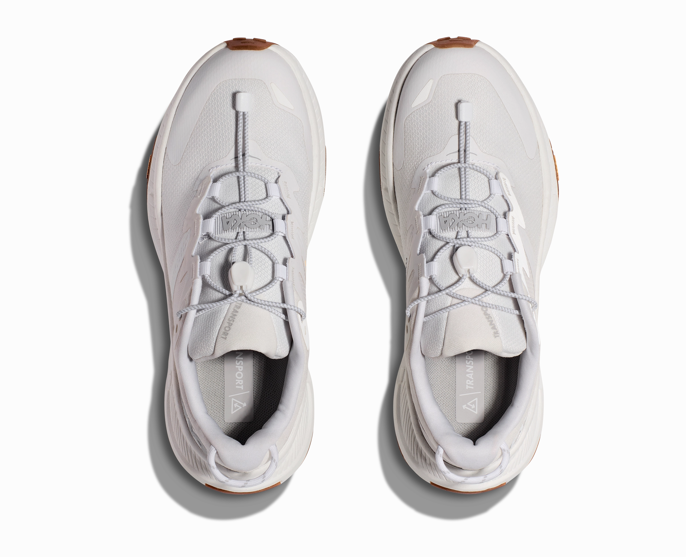 Responsive Sole Construction HOKA TRANSPORT WHITE