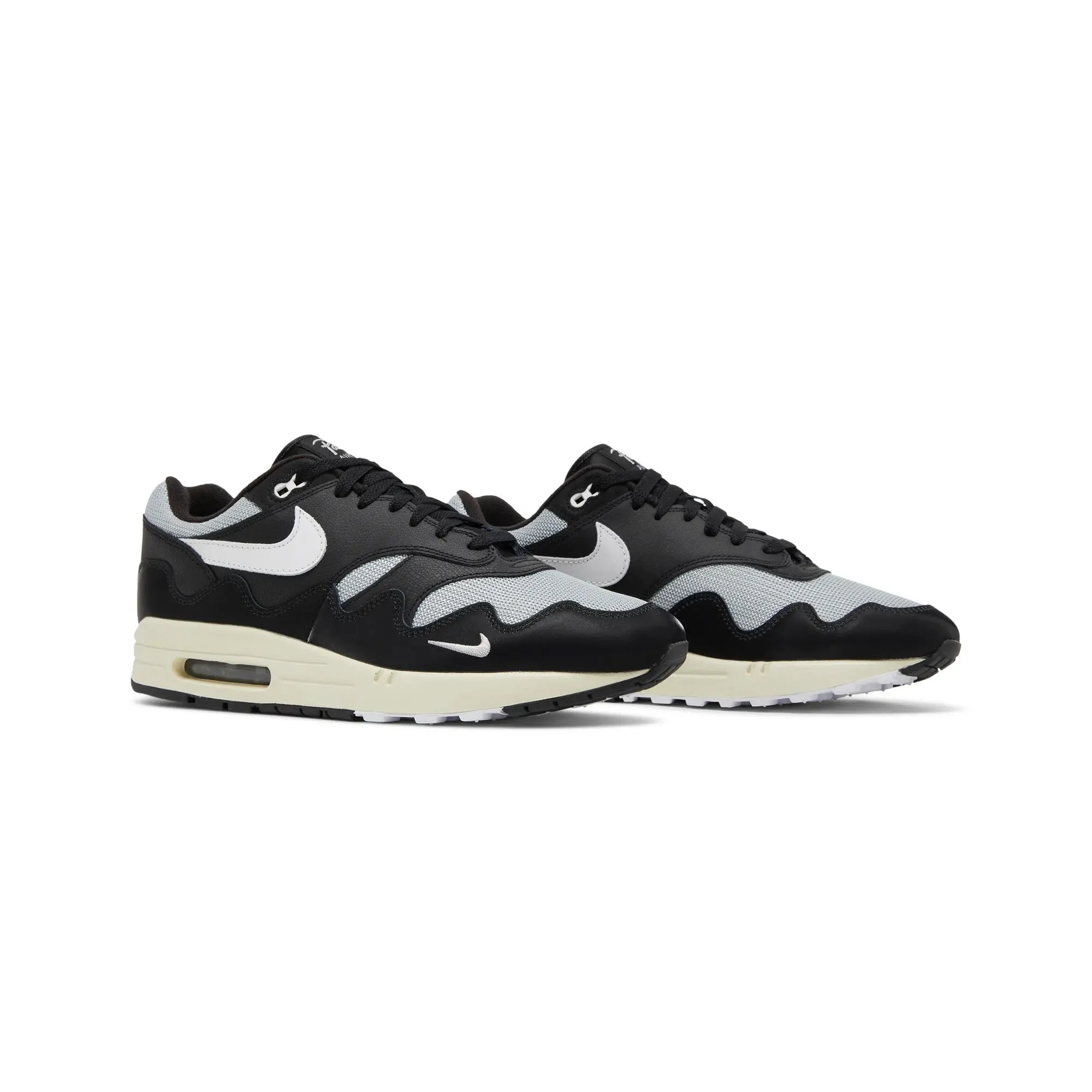 Flexible Rubber Sole Air Max 1 Waves x Patta 'Black' (2021)