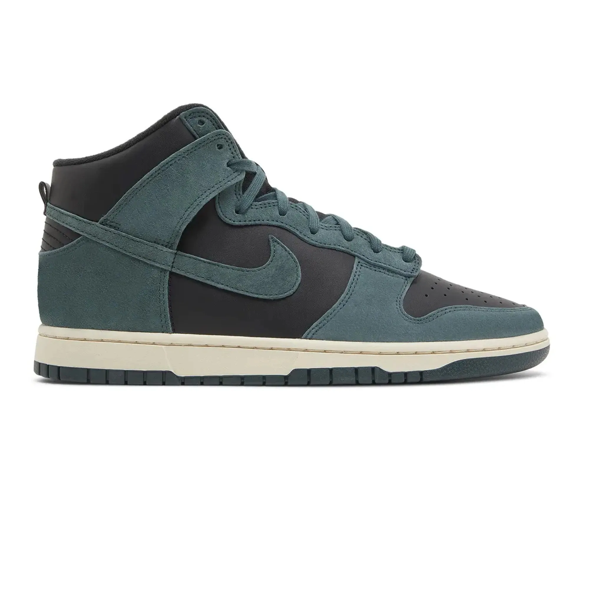 Nike Dunk High Retro PRM 'Faded Spruce' (2023) Snug Heel Lock Fit Practical