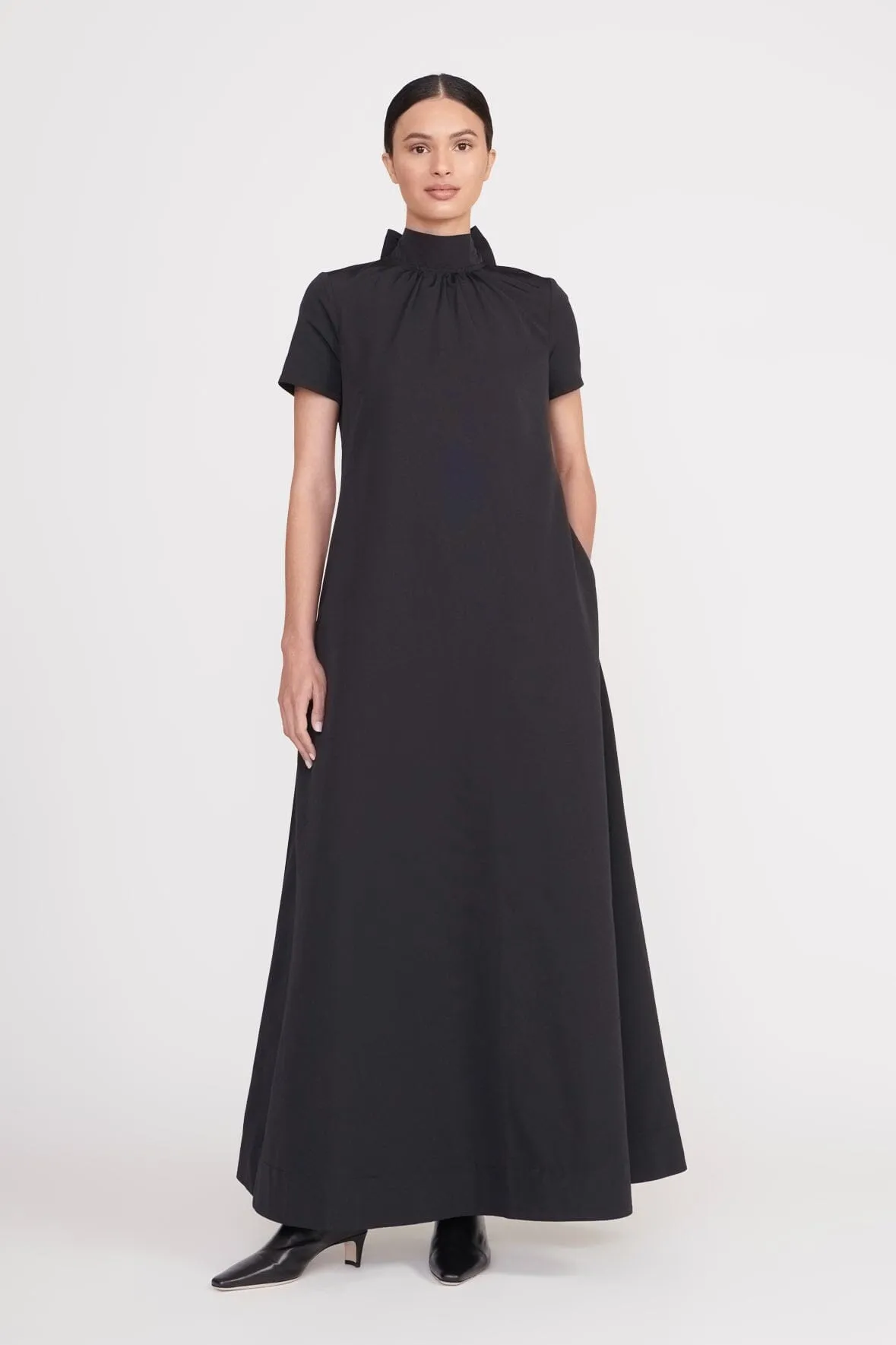 ILANA DRESS | BLACK Sharp Edge