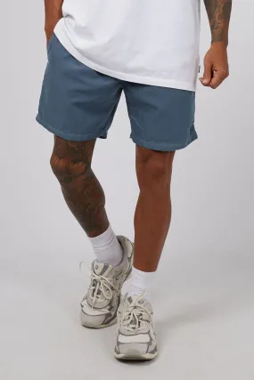 Crisp Design Illusion Short Mid Blue