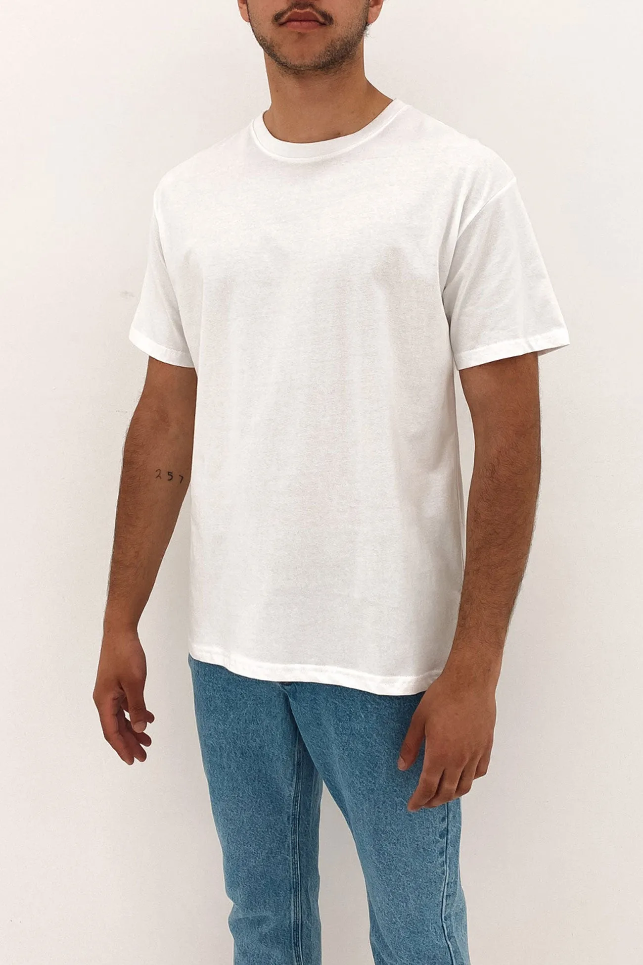 Oversized Tee White Active Design