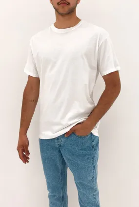 Oversized Tee White Thermochromic Color Shift Tech MultiPocket Configuration