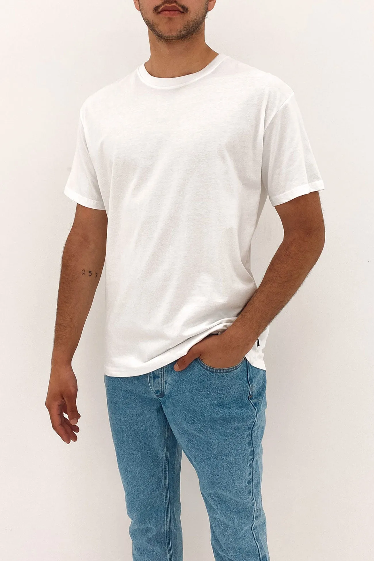 Oversized Tee White FlexFoamInserts