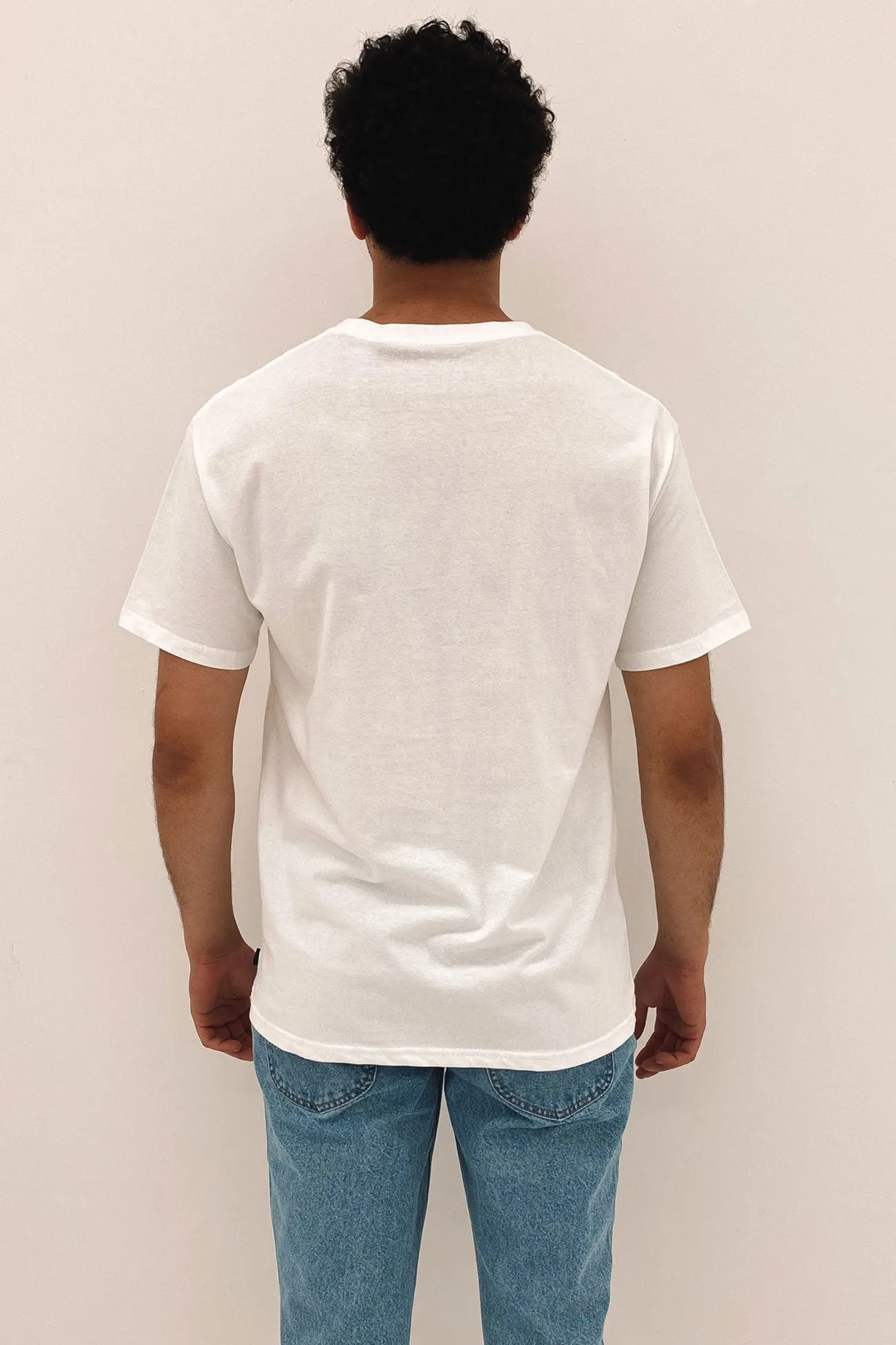 WrinkleResistant Fabric Oversized Tee White