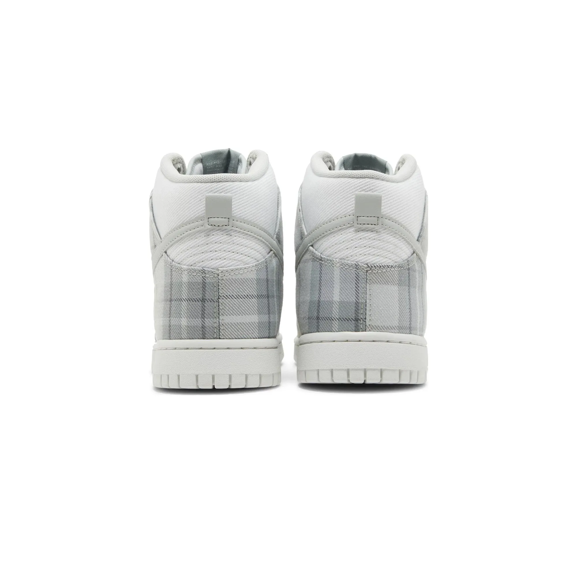 Ankle Hugging Collar Nike Dunk High SE 'Tartan Plaid White Light Green' (2023)