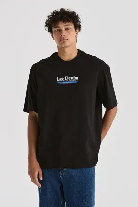 Independence Baggy Tee Black LightweightWeave