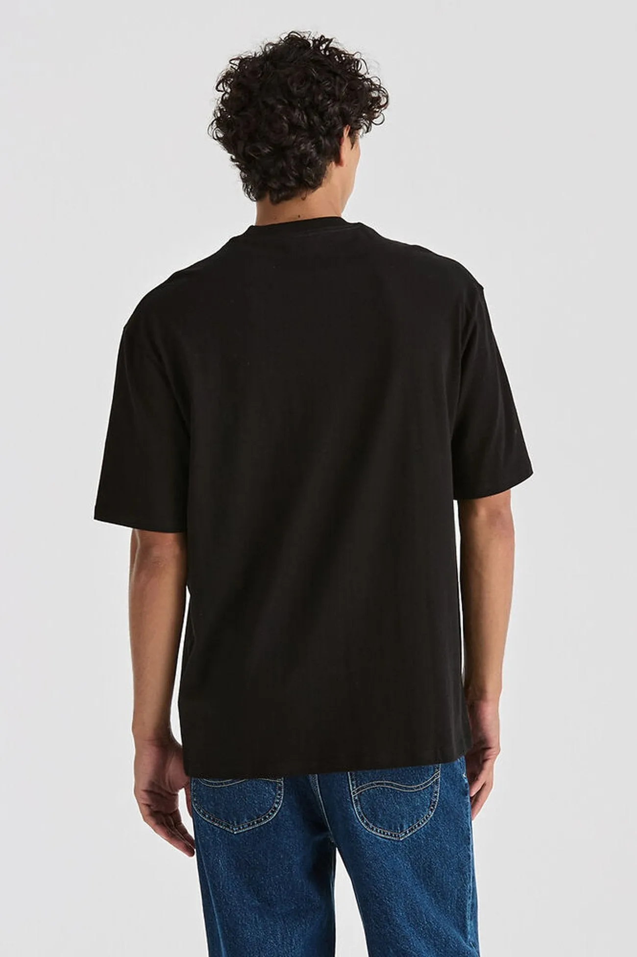 Independence Baggy Tee Black QuickDrySystem GarmentDyed