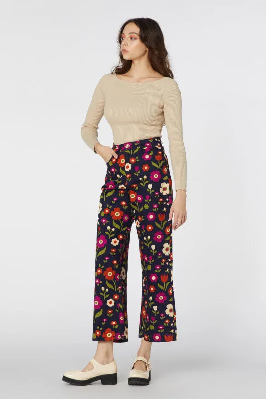 Low Profile Design Comfortable Fashion Ingrid Floral Jean