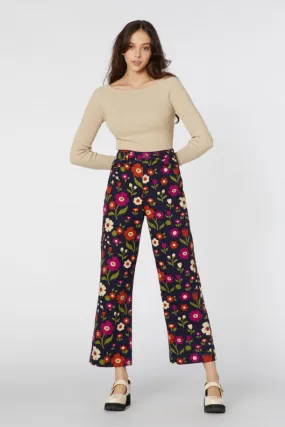 Ingrid Floral Jean Sport Wear Fit