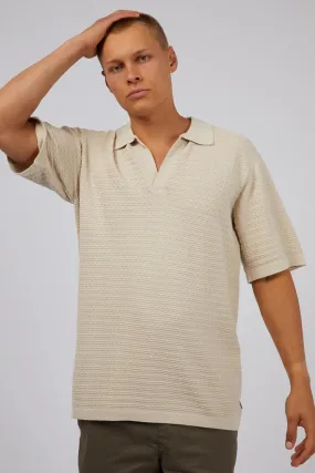 Jacob Polo Beige Ventilated Mesh Panels HighStretch