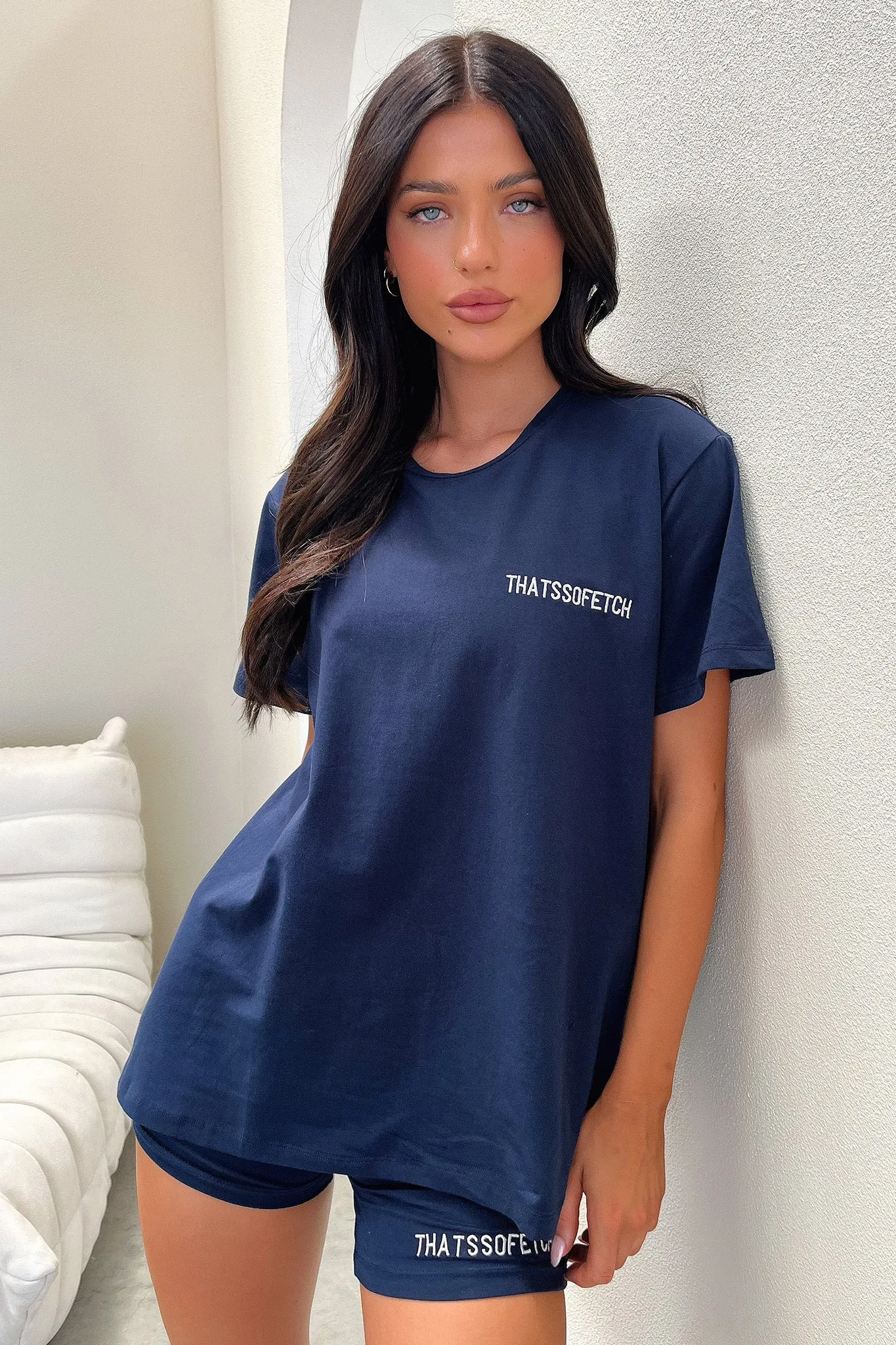 Jaska Tee - Navy Casual Mode