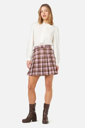 Refined fit Casual Vibe Jeannie Check Mini Skirt