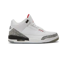 Air Jordan 3 Retro White Cement 'Free Throw Line' (2018) Neutral Arch Ankle Support Design