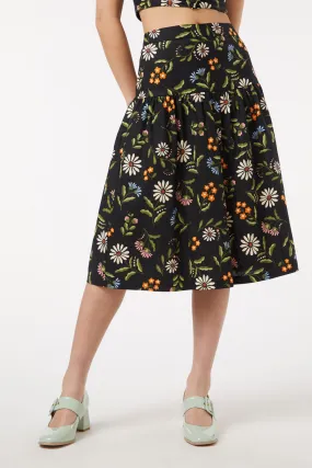 Julia Midi Skirt Practical Style simple design