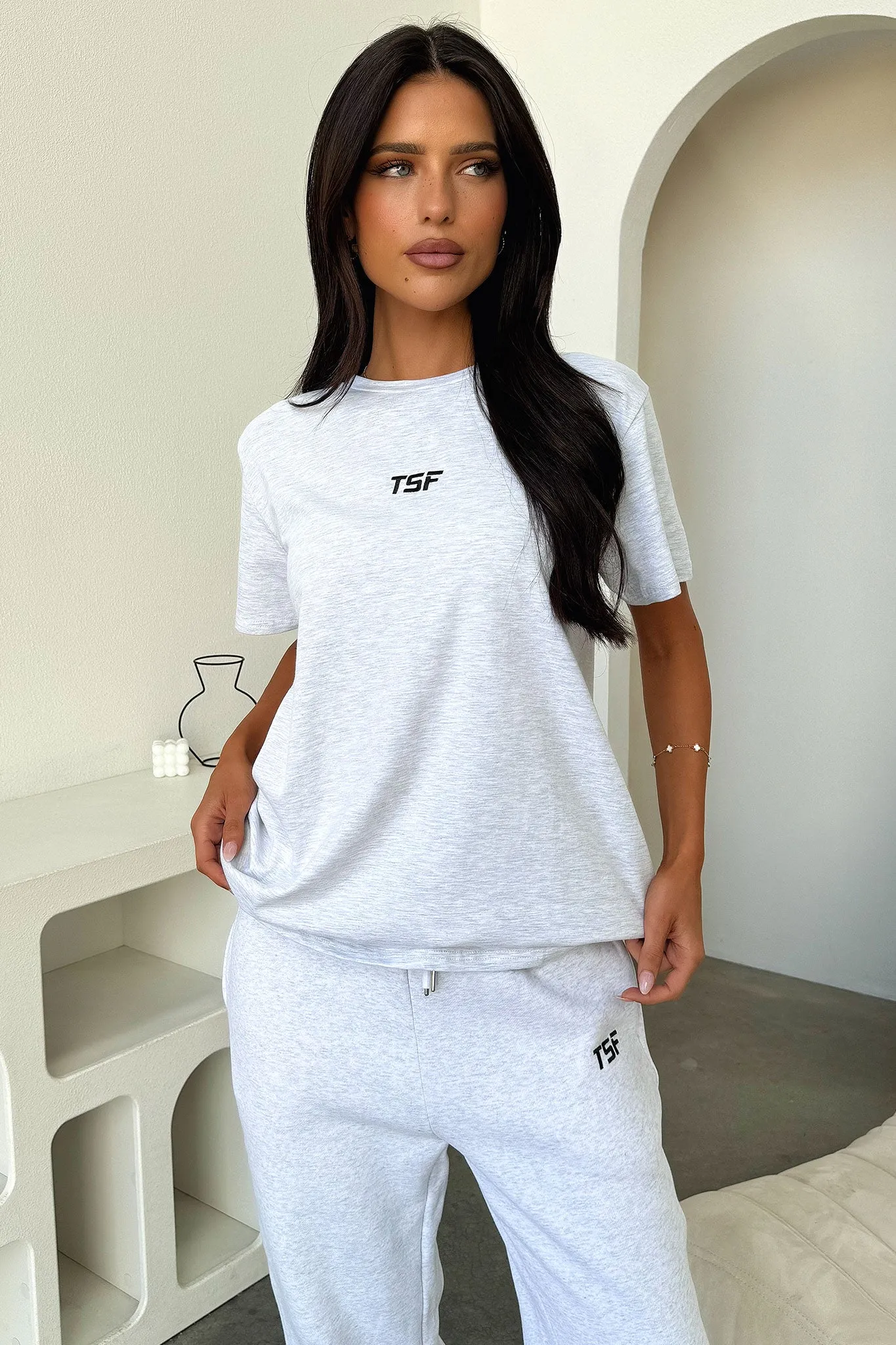 Kaztek Oversized Tee - Grey Simple yet stylish