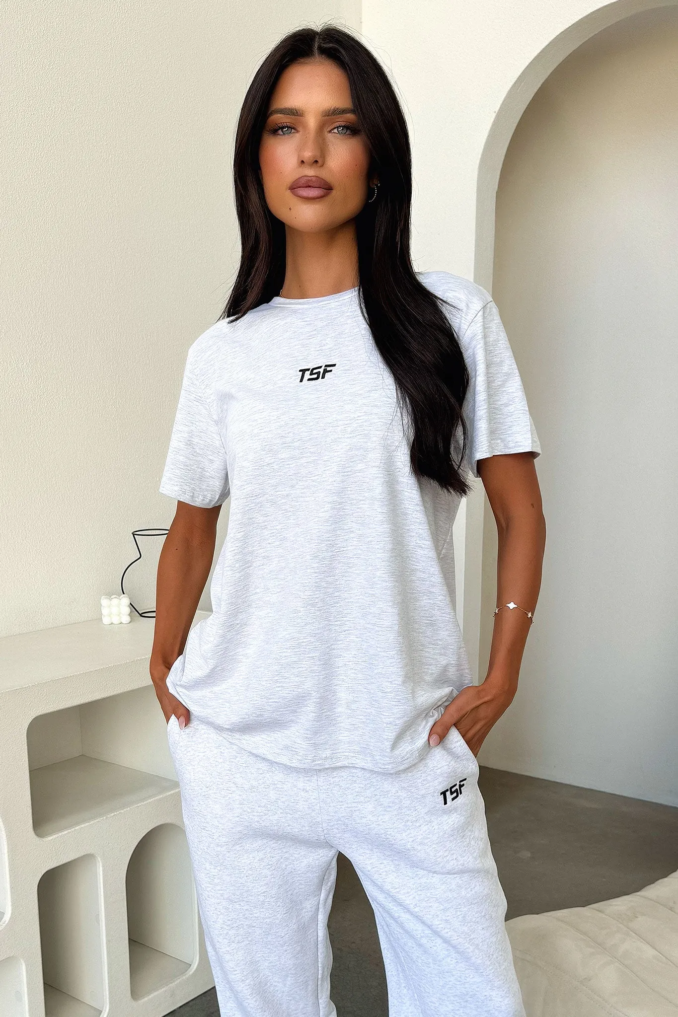 Kaztek Oversized Tee - Grey Comfortable fit