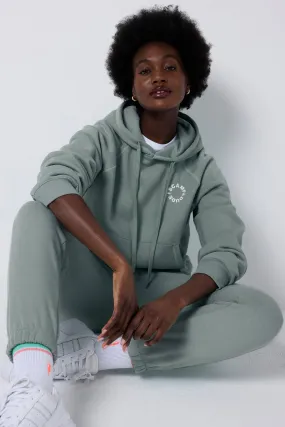 Comfy Cut Khaki Scamp & Dude Logo Relaxed Hoodie