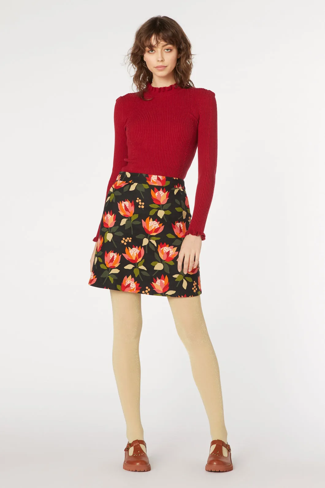 King Protea Skirt Versatile Comfort Wear