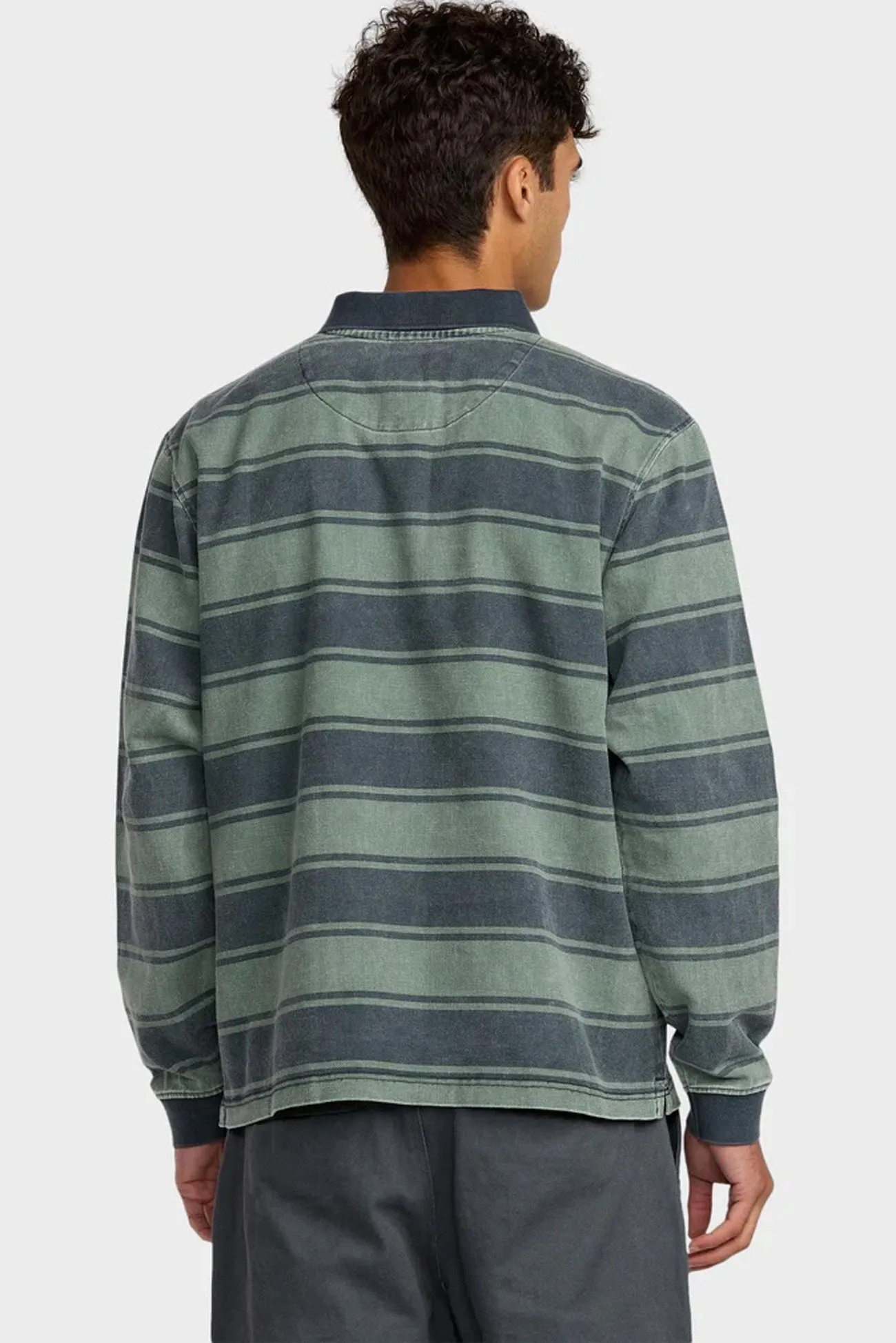 KSL Long Sleeve Polo Balsam Green Reflective Trims
