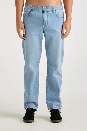 CompressionFitFabric L-Three Jean Scratch Indigo