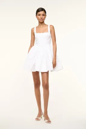 windproof LANDSCAPE DRESS | WHITE