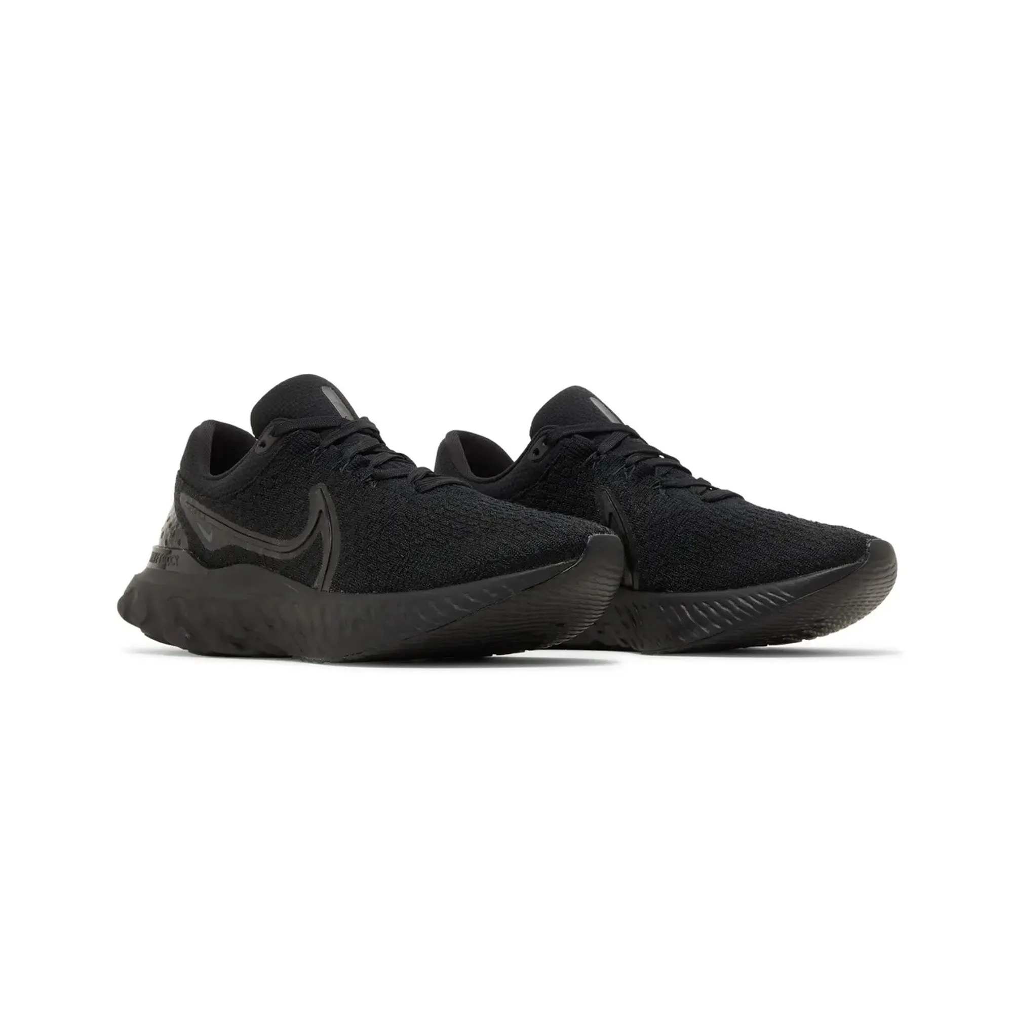 Cushion Boost Nike React Infinity Run Flyknit 3 'Triple Black' (2022)