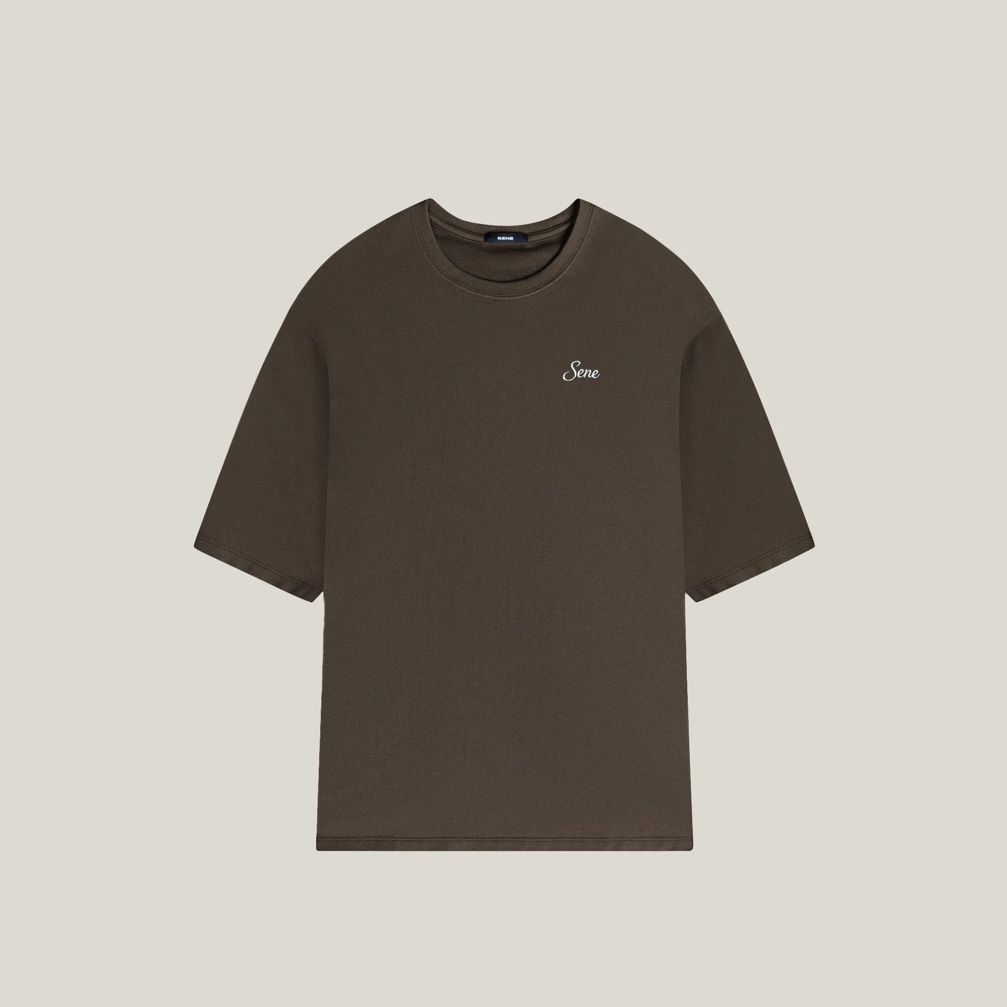Cumulus Drop Script T-Shirt Ergonomic Pattern Design Reinforced Hem Stitching
