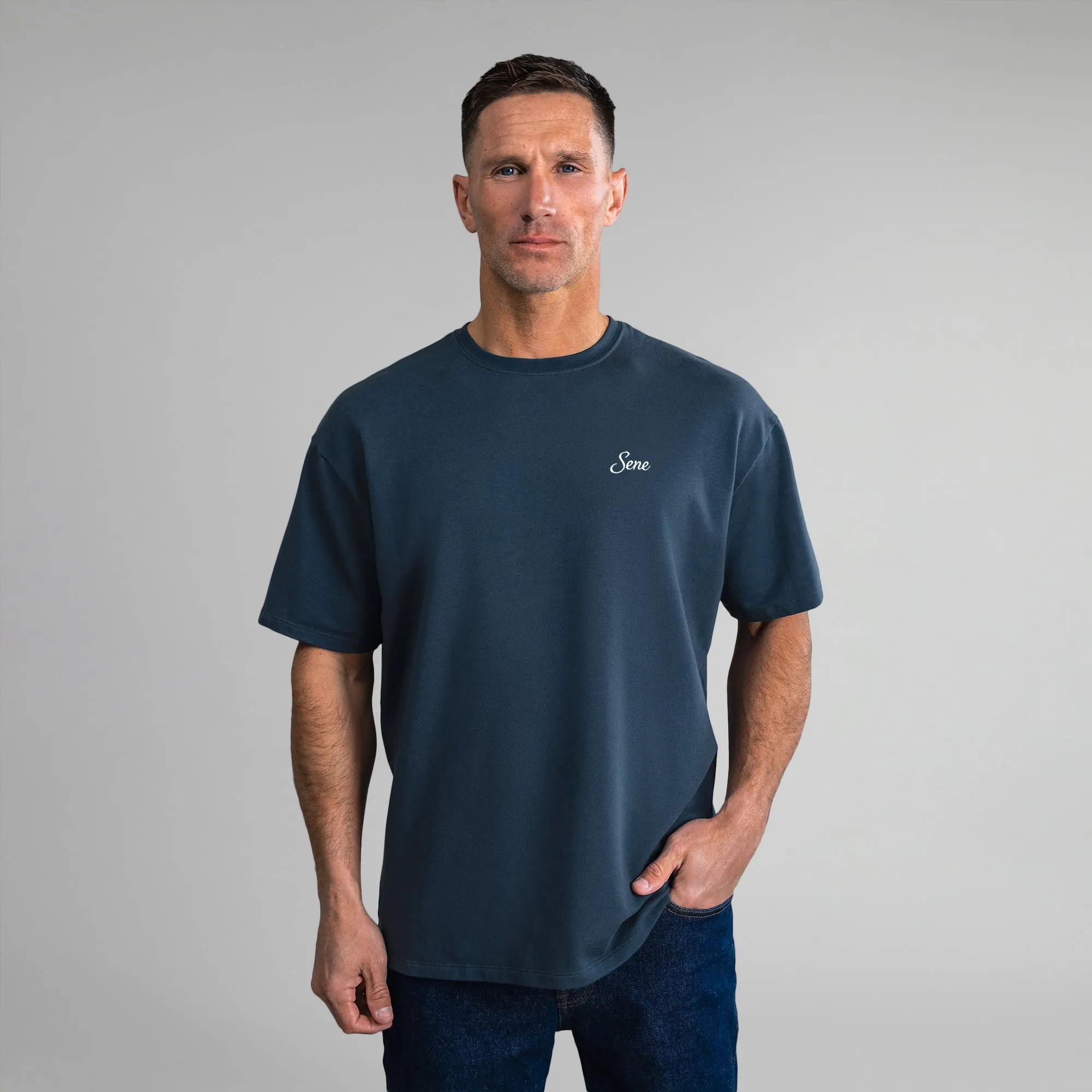 Cumulus Drop Script T-Shirt Workout Apparel LowProfileZipperSystem
