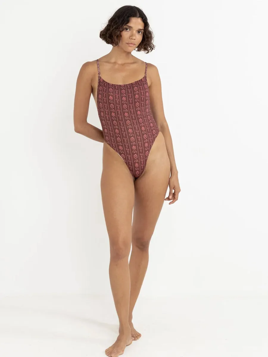 VINTAGE FLORAL ONE PIECE ArticulatedElbowShaping