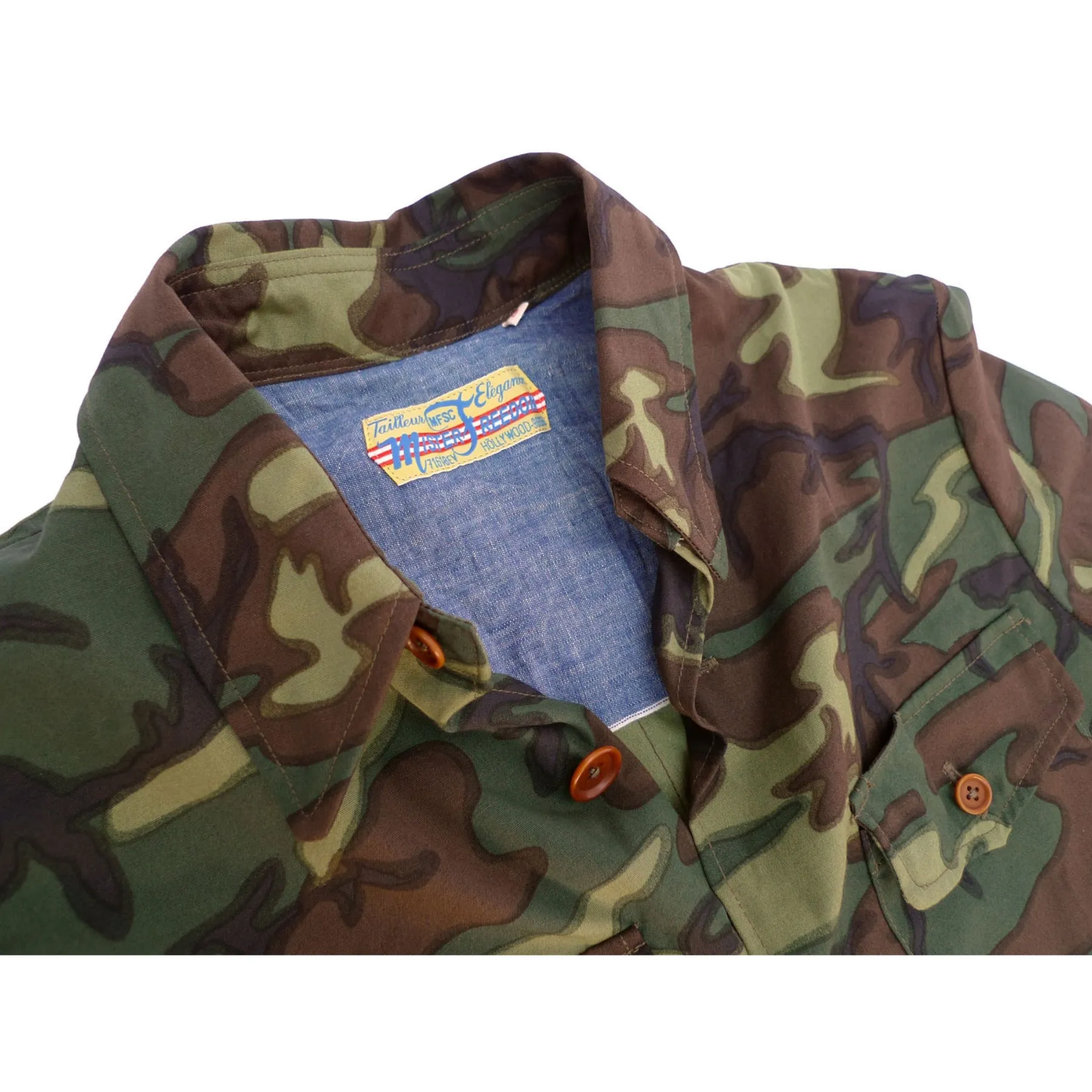 Bold colors Le Continental Shirt - ERDL - Warehouse