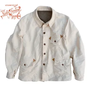 Ventilation Panels Stitched Look Le Paletot Diable - Creme - Warehouse