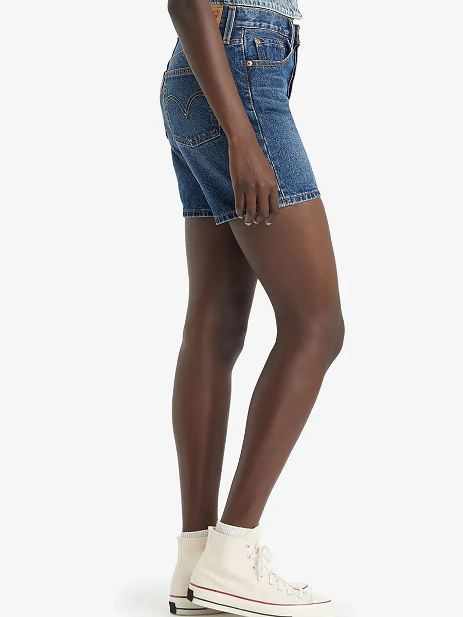 Smart Stretch Light support LEVI'S 501 MID THIGH SHORT - PLEASED TO MEET YOU