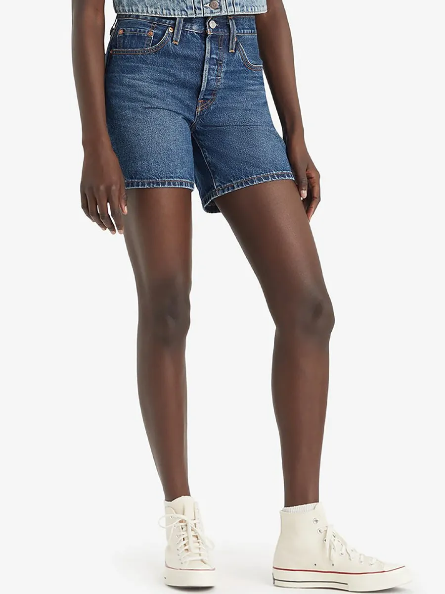 Cozy Layer LEVI'S 501 MID THIGH SHORT - PLEASED TO MEET YOU