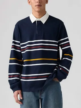 Low Profile Collar LEVIS UNION RUGBY THEO - STRIPE NAVY