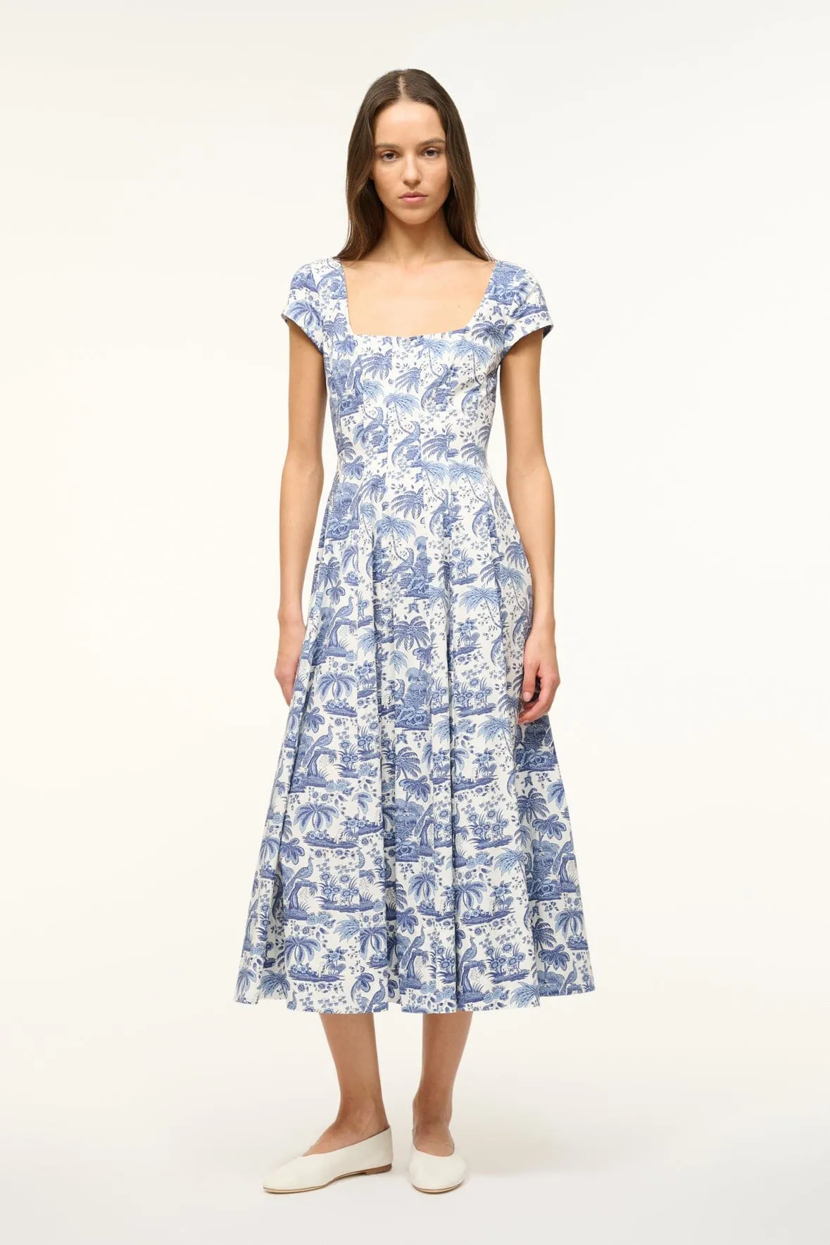 Everyday Comfort SHORT SLEEVE WELLS DRESS | BLUE TOILE