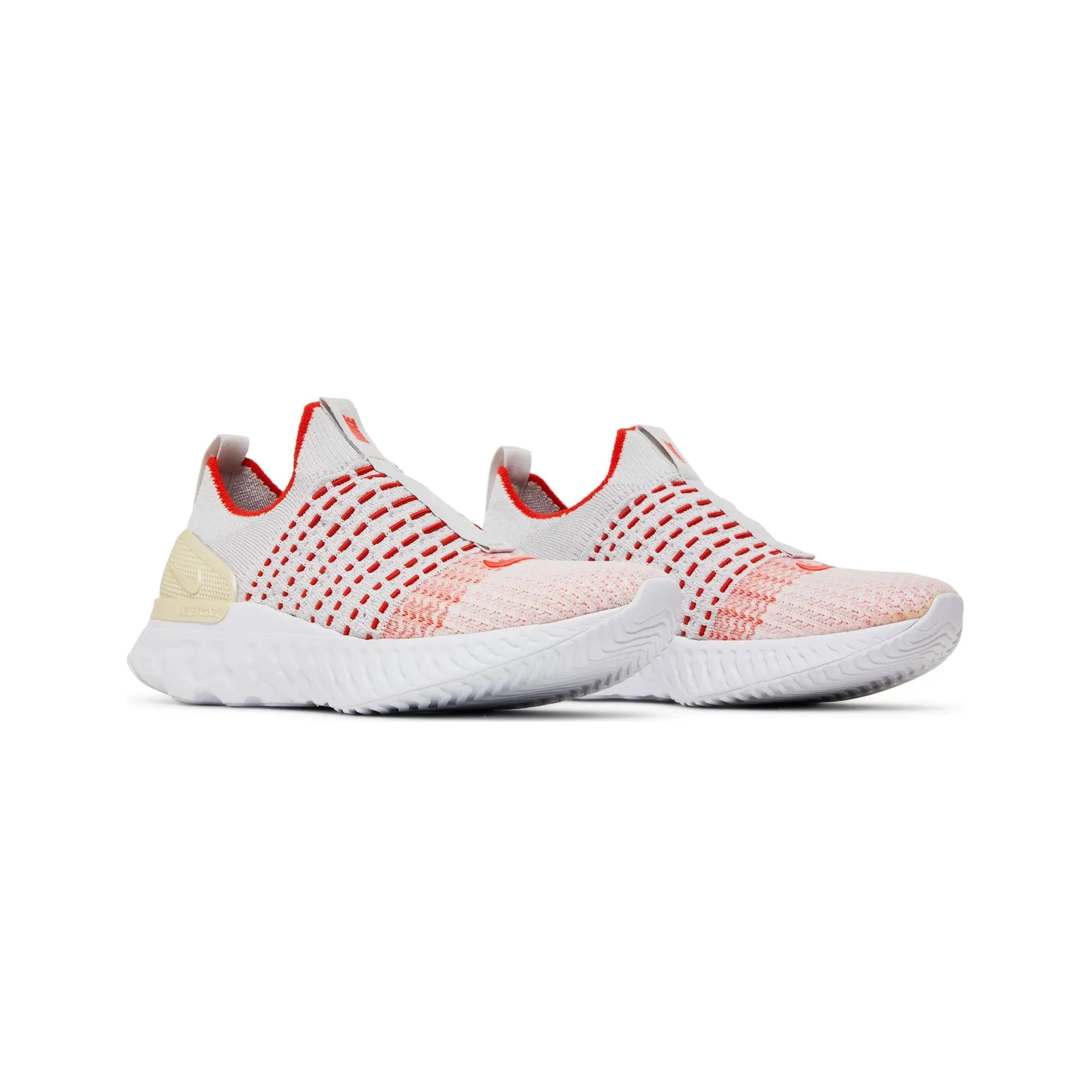 Comfort Function Smart Look Nike React Phantom Run Flyknit 2 'Vast Grey Orange' Women's (2020)