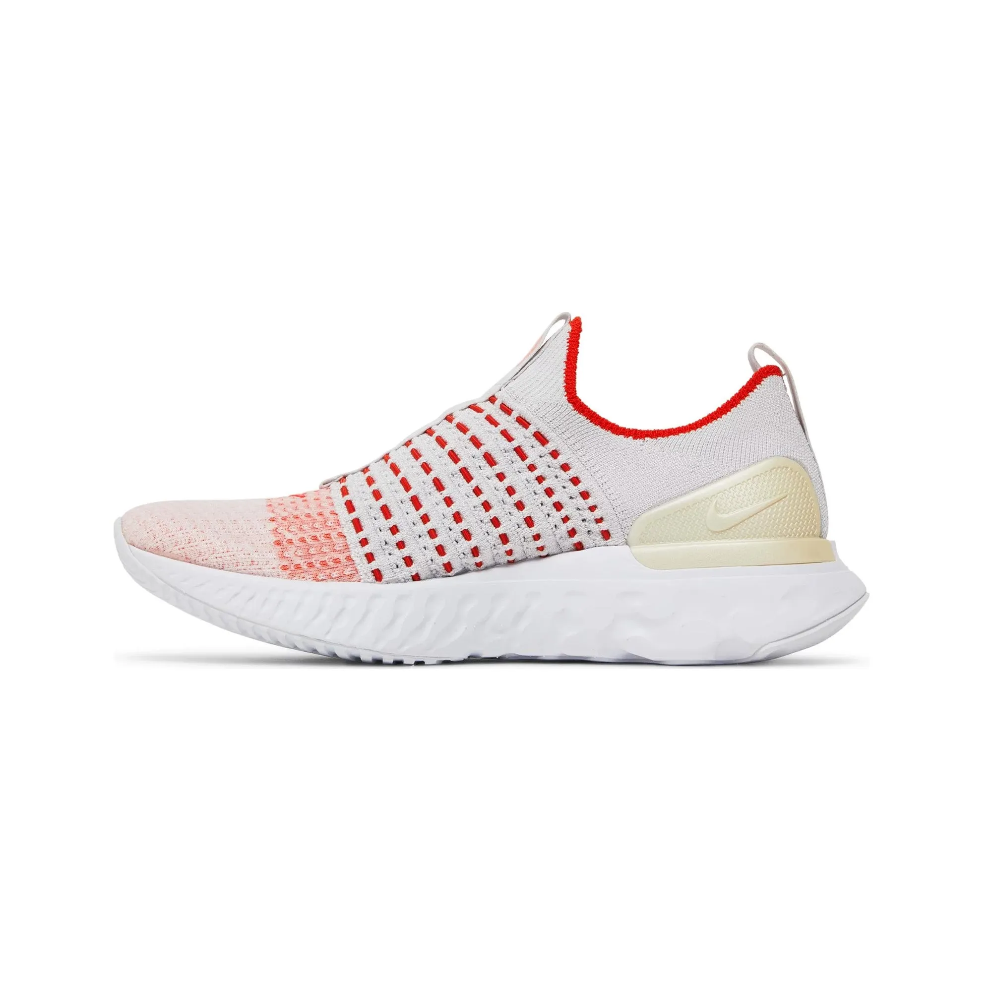 Ankle Cushioning Nike React Phantom Run Flyknit 2 'Vast Grey Orange' Women's (2020)