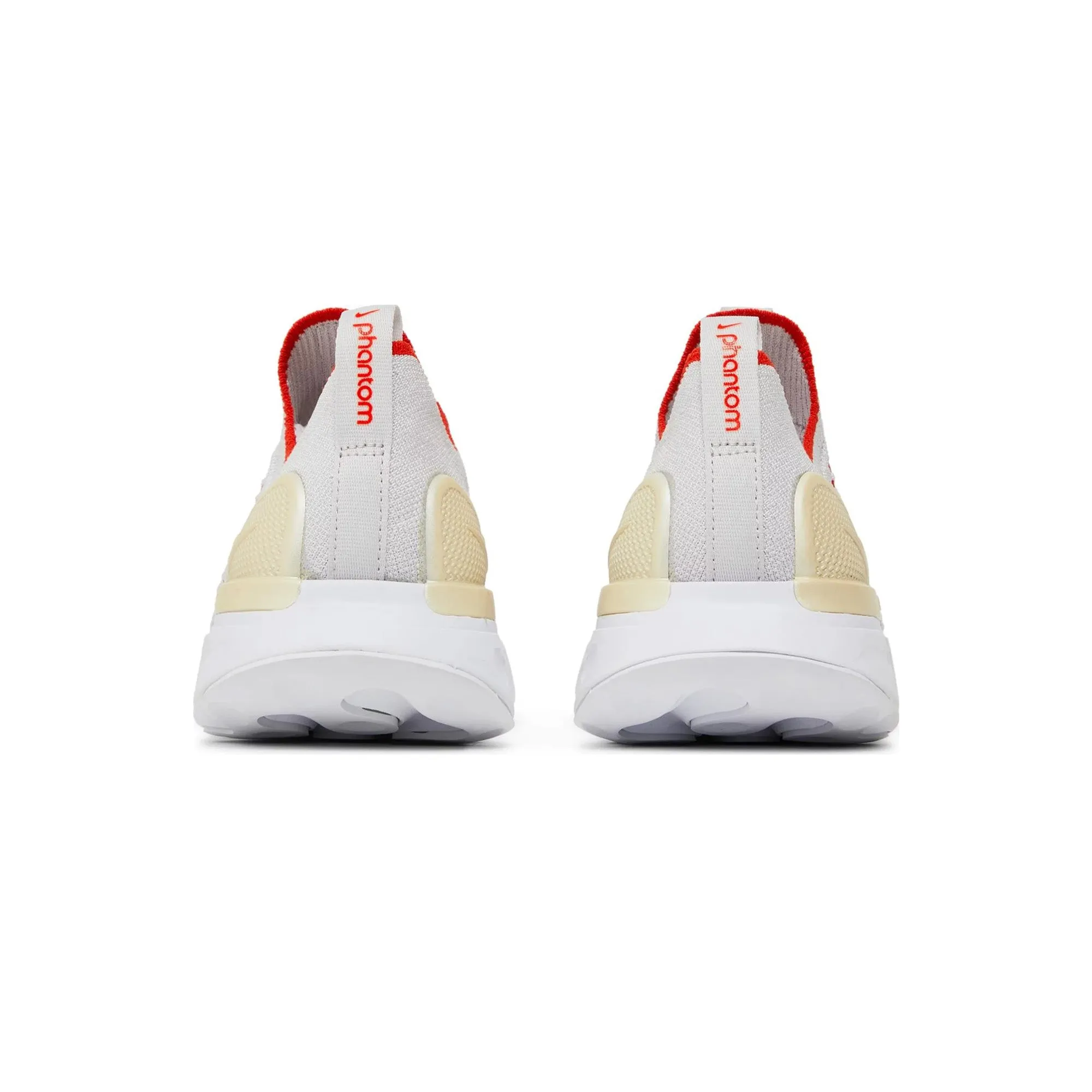 Minimal Pressure Nike React Phantom Run Flyknit 2 'Vast Grey Orange' Women's (2020)