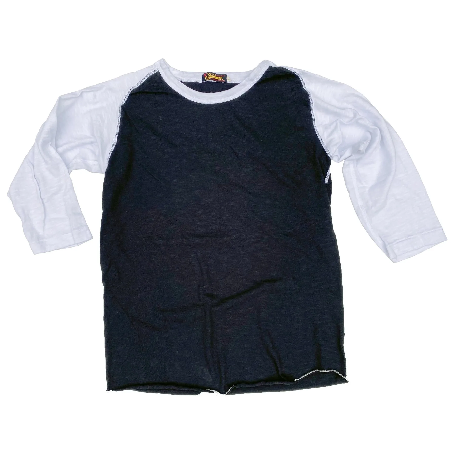 DoubleStitchedSeams RecycledBlend Ball Tee - Black/White