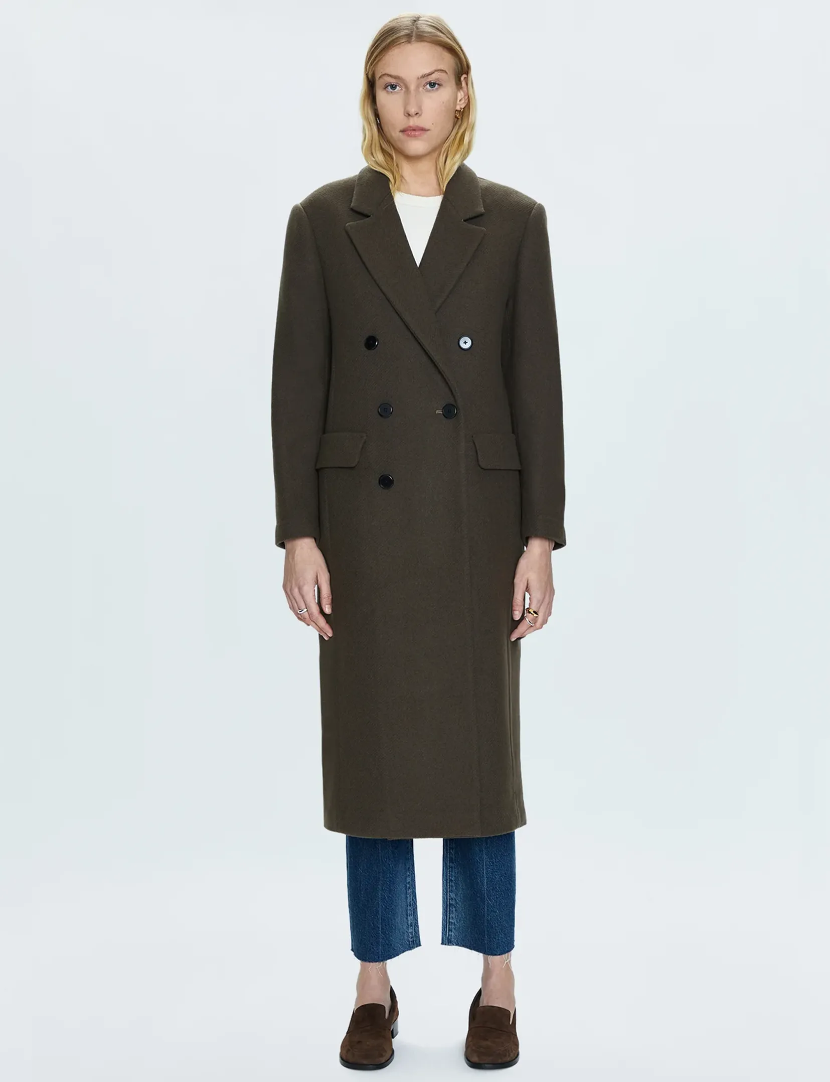 Erasable Stains Treatment Comfort Fit Prescott Coat, Caper