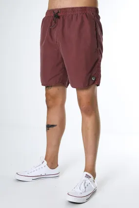 Illusion Short Burgundy Cozy Touch ReinforcedStitching